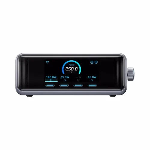 Anker HUB USB-C Prime 6in1 250W USB-Hub – USB C Kabel/Adapter/Ladegerät – grau