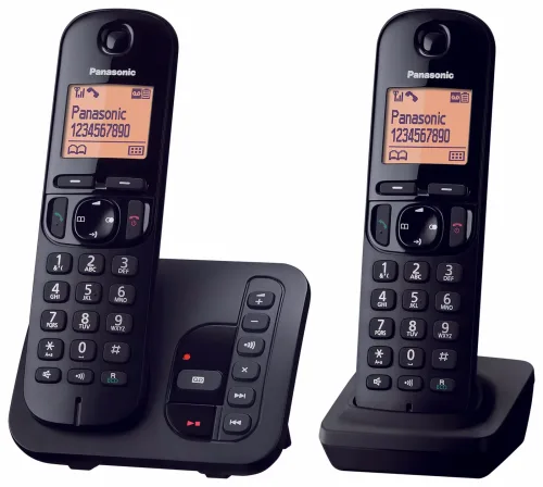 Panasonic, Panasonic Schnurloses DECT-Telefon "KX-TGC22" (Mobilteile: 2 )