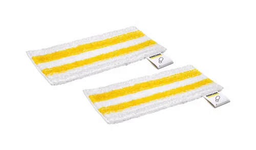 Kärcher EasyFix Universal Bodentuchset – Wischbezug/Ersatzbürste – weiss