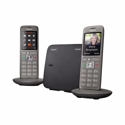 Gigaset, Gigaset Schnurloses DECT-Telefon "CL660 Duo" ( )