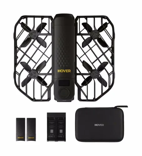 Hoverair SP06H075 Quadrocopter Kameraflug Schwarz