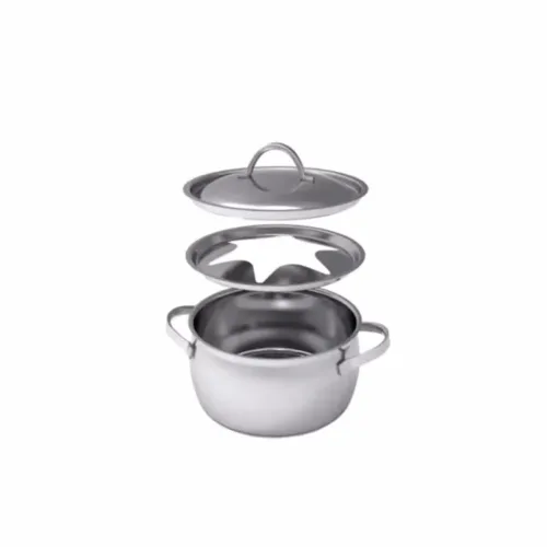 Kisag, Kisag - Fleischfondue-Caquelon, 16CM/1.6L, Chrom