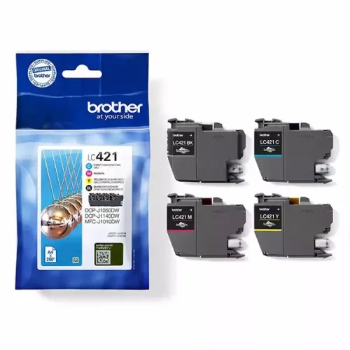 Brother, Brother - LC-421VAL Valuepack  CMYBK, Multipack, Tintenpatronen