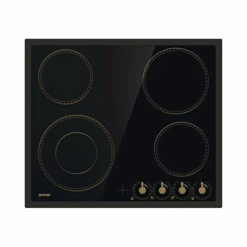 Gorenje EC642CLB Glaskeramik Kochfeld mit Touch-Display