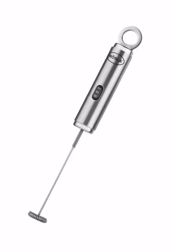 Rösle Multischäumer silber – Milchaufschäumer/Milchschäumer