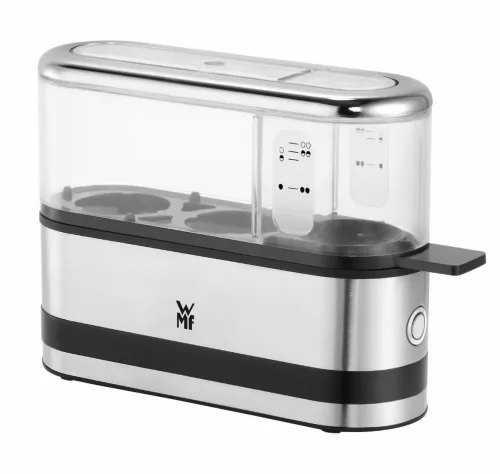 Wmf, WMF Eierkocher "KÜCHENminis 2 Eier, Silber/Schwarz" für 2 Stk. Eier 250 W