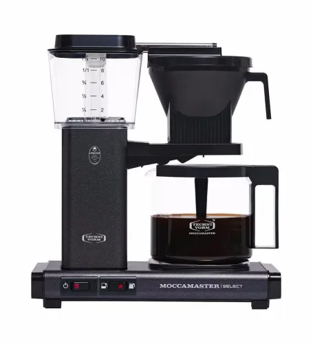 Moccamaster KBG Select - stone grey Filterkaffeemaschine – dunkelgrau