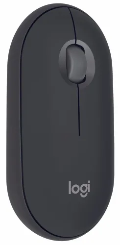 Logitech, Logitech Pebble Mouse 2 M350s Maus Bluetooth® Optisch Graphit 3 Tasten 400 dpi, 4000 dpi Integriertes Scrollrad