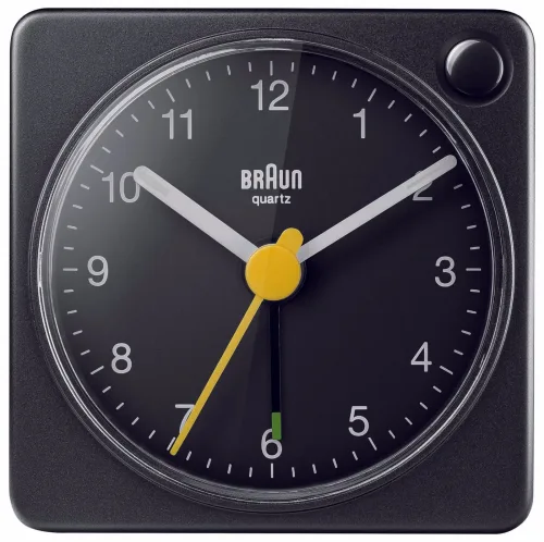 Braun, Braun Bc02Xb Reisewecker schwarz