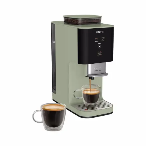 Krups COFFEE CRUSH Kaffeevollautomat – mint green