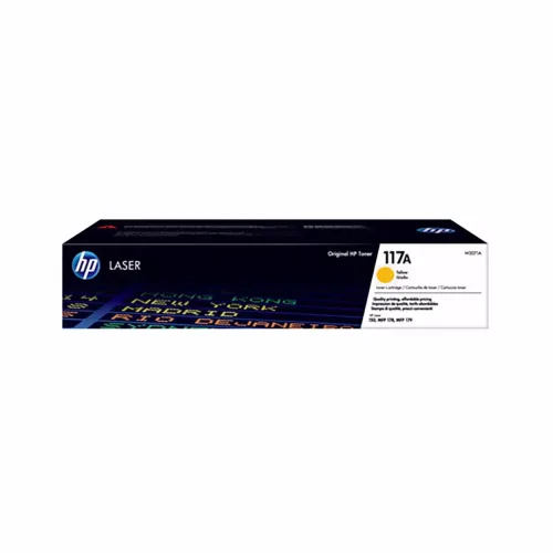 HP, HP 117A Original Tonerkartusche W2072A Gelb