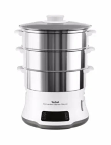 Tefal, Tefal - Dampfgarer Steamer Deluxe, Weiss