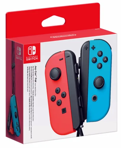 Nintendo, Nintendo Switch-Controller "Joy-Con Set Rot/Blau"