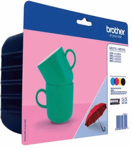 Brother, BROTHER Valuepack Tinte CMYBK LC-227XLVALB MFC-J4620DW 1200 Seiten