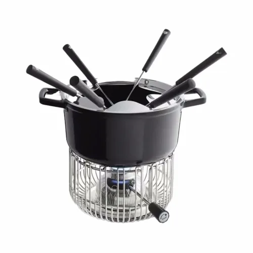 Kisag, Kisag - Fleischfondue-Set, 20CM/2.3L, Black