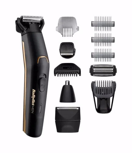Babyliss, BaByliss Multifunktionstrimmer "11-in-1 Carbon Titanium Multi Trimmer" 10 Aufsätze