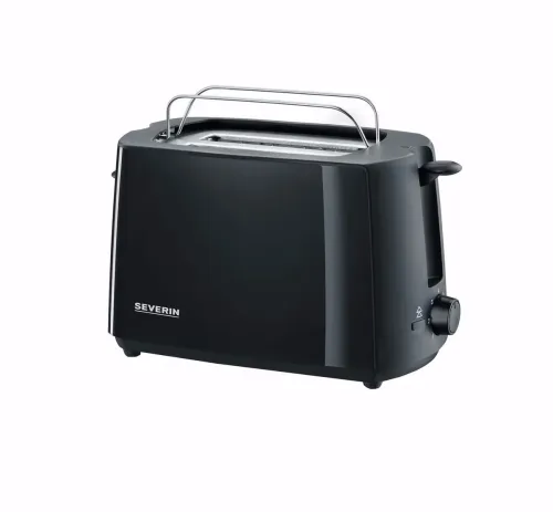 Severin, Severin Toaster "AT 2287 Schwarz" 700 W Lieferung mit passendem CH-Fixadapter