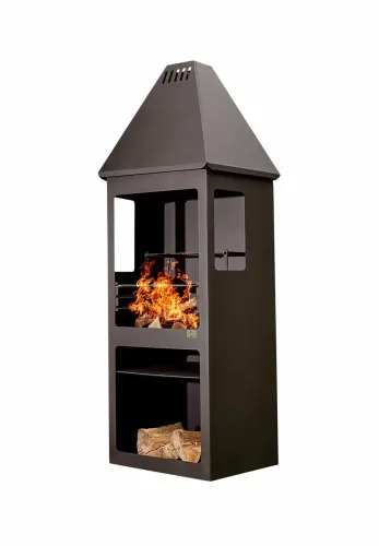 Nomlilo Pacoima Cheminée – Kamin/Cheminée – schwarz