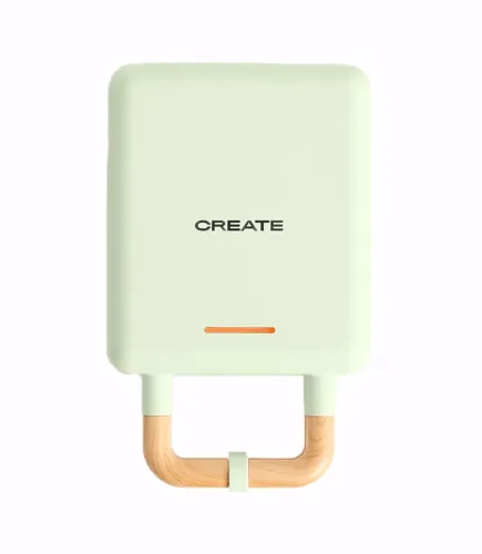CREATE STONE 2 IN 1 COMPACT pastelgrün Sandwich Maker – Sandwichmaker/Sandwichtoaster – pastellgrün