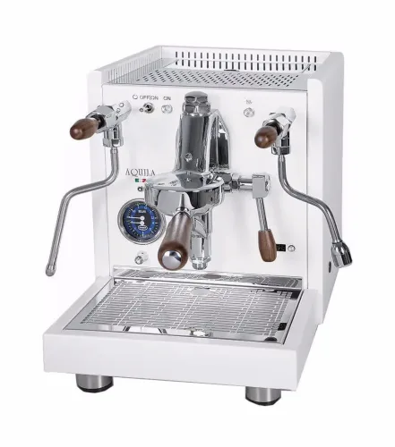 Quickmill 0986 Aquila PID weiss Espresso Maschine – Siebträgermaschine/Espressomaschine