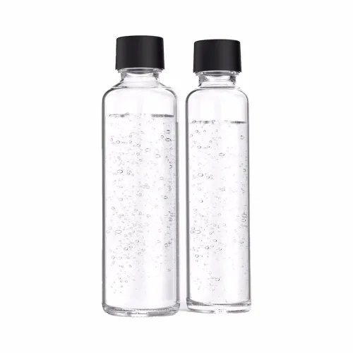Sodapop, Sodapop - Wassersprudler-Flaschenset, 600 ml/850 ml, Transparent