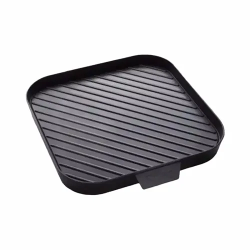 Kisag Grillplatte Quadro – Grillplatte/Grillrost – schwarz