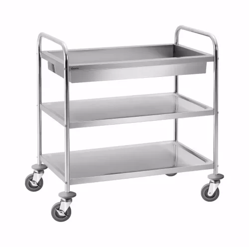 Bartscher Servier-/Transportwagen TS210 – Gastro Inventar/Gastro Einrichtungen – grau