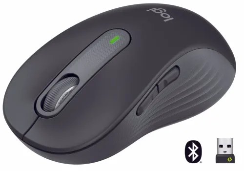 Logitech, Logitech - Signature M650 Maus rechts RF Wireless + Bluetooth Optisch 2000 DPI