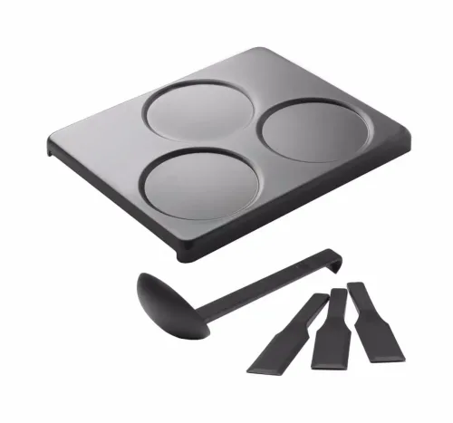 Stöckli Crêpeplatte PizzaGrill for 6 – Pizza Ofen – anthrazit