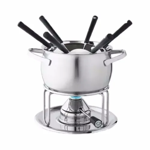 Kisag - Fleischfondue-Set, 16CM/1.6L, Chrom