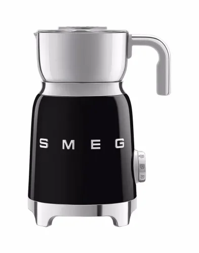 smeg - Induktion-Milchaufschäumer MFF11BLEU, Schwarz, 0.6l