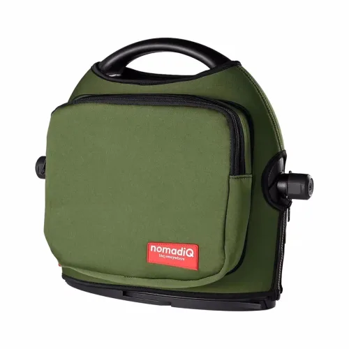 nomadiQ 39.2256.84BB Schutztasche – Grillabdeckung/Grill Abdeckhaube – grün