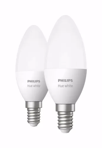 Philips, Philips 2x Extension E14 White 2x Pack LED-Lampen – LED/Leuchtmittel/Glühbirne
