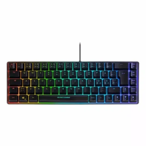 DELTACO, DELTACO - Gaming-Tastatur, TKL Gaming Keyboard membrane, Black