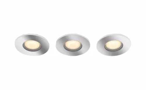 Philips Hue White Ambience Adore Deckenspot – Deckenlampe/Wandlampe – silber