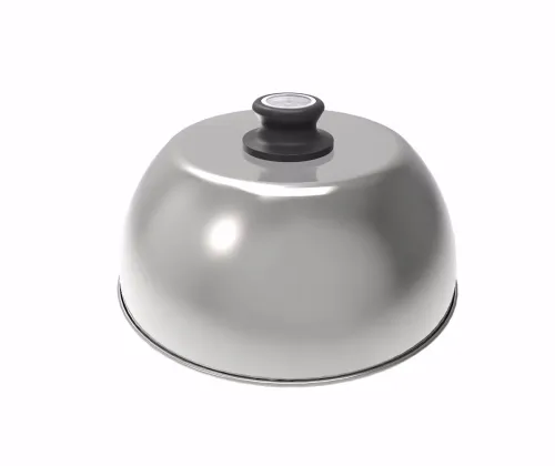 Lotusgrill, Lotusgrill - Grillhaube Original, 27cm, Chrom