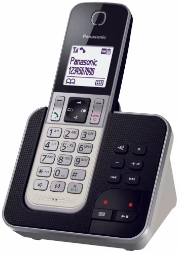 Panasonic, Panasonic, DECT Telefone, Panasonic KX-TGD320SLW DECT Anrufbeant., Produkte & Wohnen