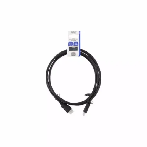 DELTACO, DELTACO HDMI cable High Speed HDMI-920 w/Ethernet,4K,60Hz,UHD,2m