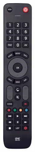 One For All, One For All Evolve TV Universal Fernbedienung Schwarz