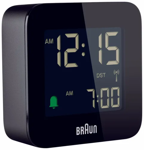 Braun, Braun - Digitalwecker, 57mm, Black