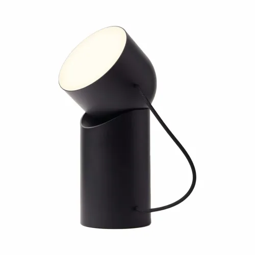 Lexon Orbe schwarz Tragbare Lampe – Tischlampe/Tischleuchte