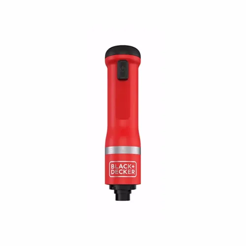 Black Decker 4er-Set Kitchen Wand, rot Akku-Stabmixer