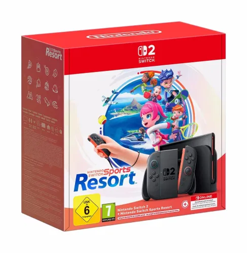 Nintendo, Nintendo Switch 2 inkl. Sports Resort-Set, Spielkonsole