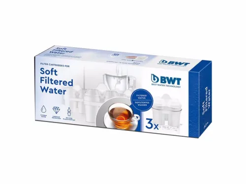 BWT, BWT - Wasserfilter-Kartuschen-Set, 10cm, Weiss