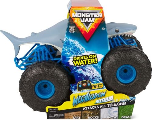 undefined, Monster Jam Official Megalodon STORM All-Terrain RC Truck