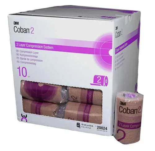 3M Coban 2 Lymph Compression Layer 10cmx4.5m 32 Stk