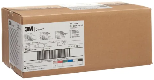 3M, 3M Coban Elastische Binde selbsthaftend 10.1cmx4.57m hautfarben (18 Stk)