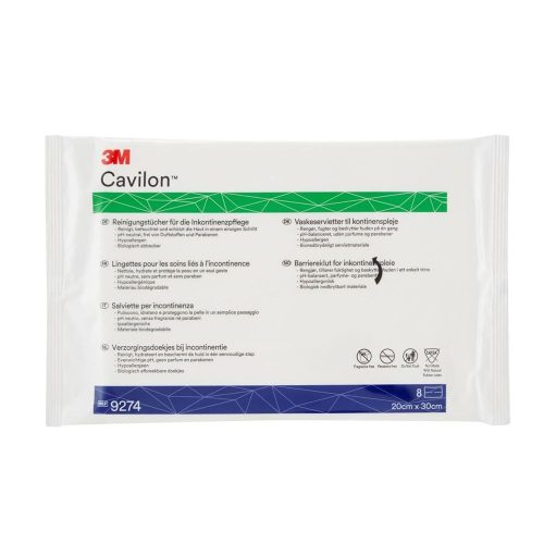 3M Cavilon, 3M Cavilon Reinigungstücher Inkontinenzpflege 3in1 (8 Stk)