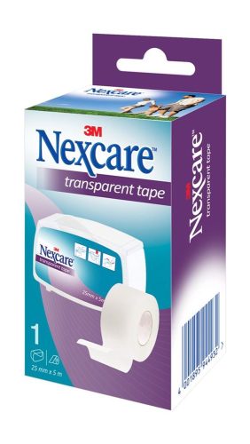 3M Nexcare, 3M Nexcare Transparent Tape 25mmx5m (1 Stk)