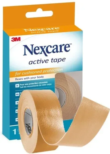 Nexacare, 3M NEXCARE Active Tape 2.54cmx4.572m Rolle